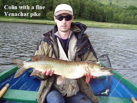 fishing venachar pike loch sources
